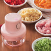 100/250ml Rechargeable Smart Masher Electric Vegetable Chopper Food Garlic Minced Meat Mini Wireless Garlic Artifact Stirring