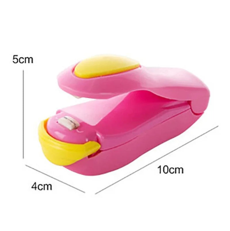 1pcs Kitchen Accessories Tool Mini Portable Food Clip Heat Sealing Machine Sealing Machine Home Fast Food Pack Sealing Machine