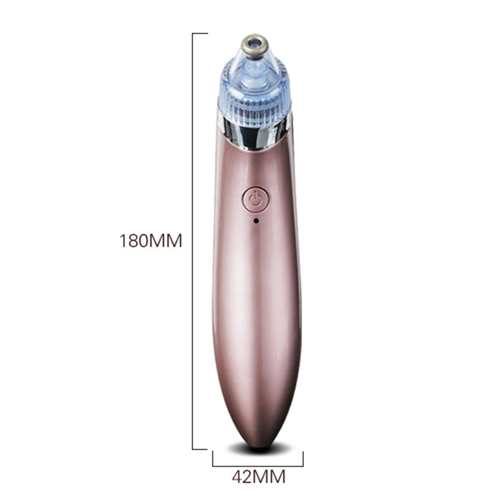 Blackhead Remover Face Deep Nose Cleaner T Zone Pore Acne Pimple Removal Vacuum Suction Facial Diamond Beauty Clean Skin Tool